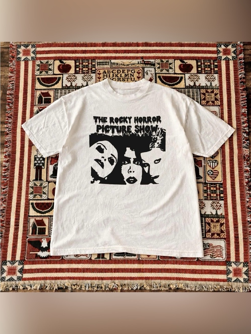 The Rocky Horror Picture Show Graphic Tee - White